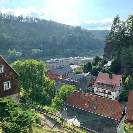 Hotel Haus Bergfriede Bad Schandau Exteriér fotografie