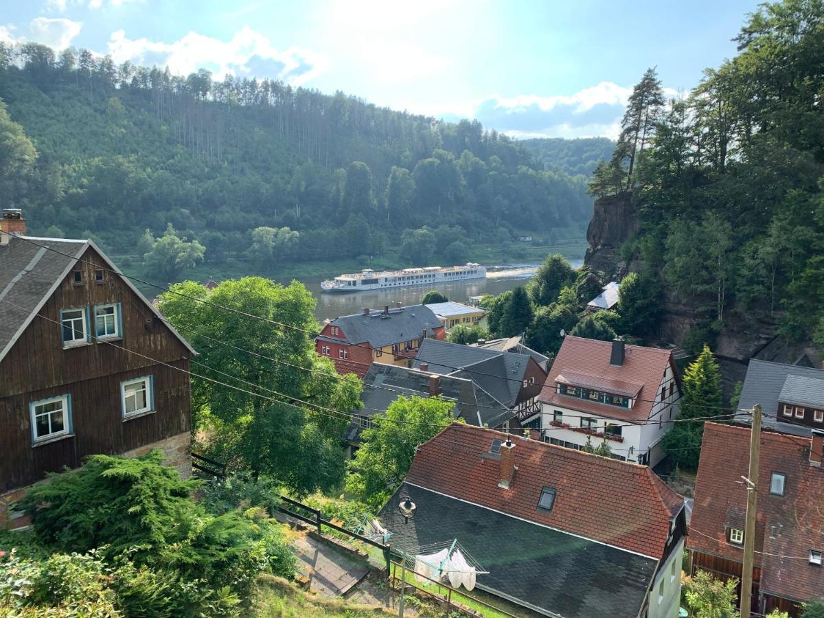 Hotel Haus Bergfriede Bad Schandau Exteriér fotografie