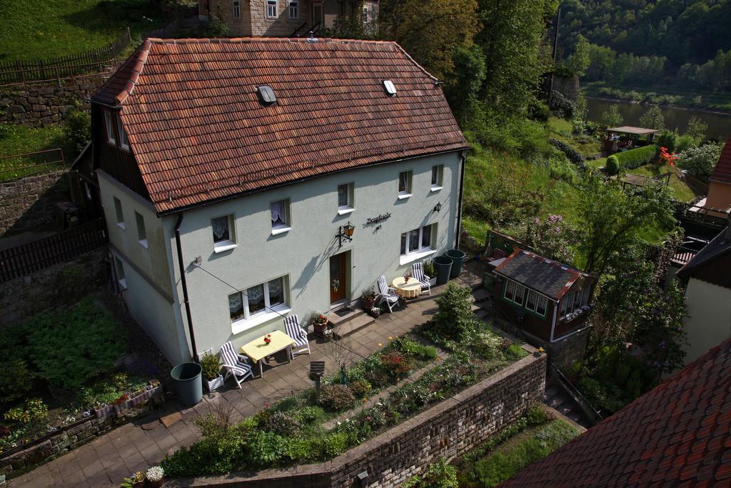 Hotel Haus Bergfriede Bad Schandau Exteriér fotografie