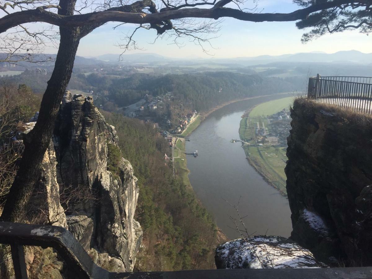 Hotel Haus Bergfriede Bad Schandau Exteriér fotografie
